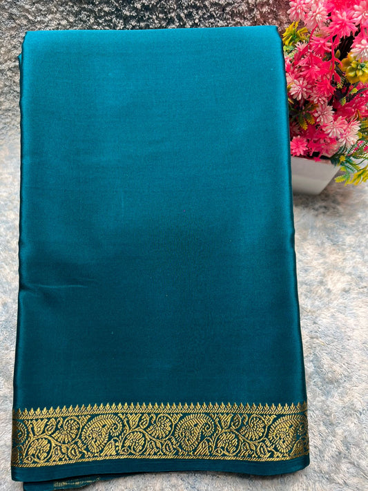 Pure Mysore Silk Saree.