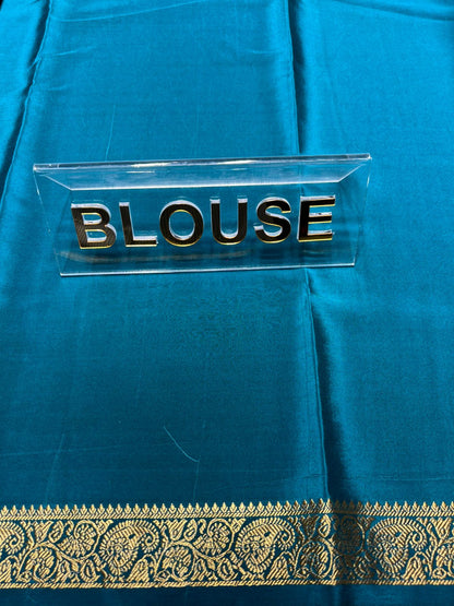 Pure Mysore Silk Saree.