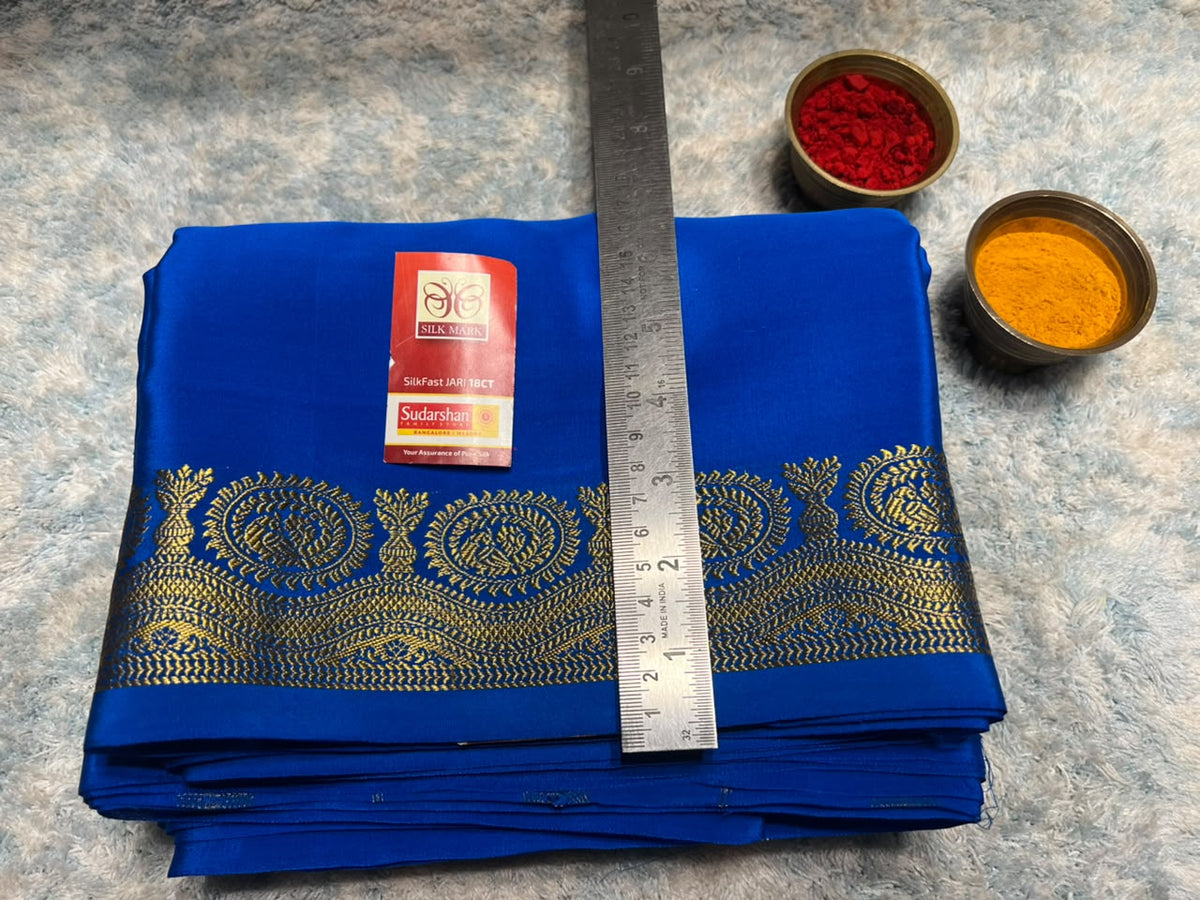 Pure Mysore Silk Saree.