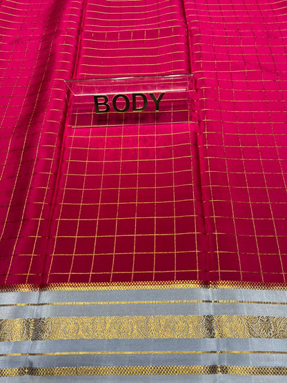 Pure Mysore Silk Saree.