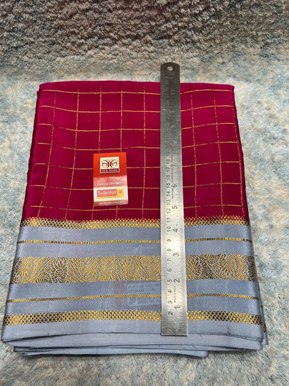 Pure Mysore Silk Saree.