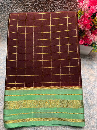 Pure Mysore Silk Saree.