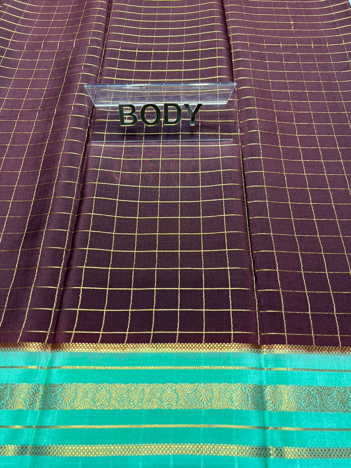 Pure Mysore Silk Saree.