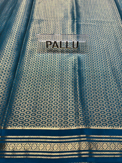 Pure Mysore Silk Saree.