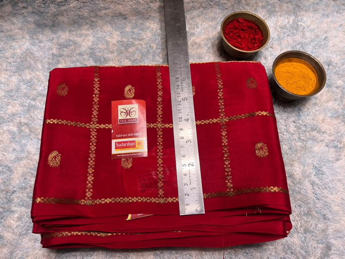 Pure Mysore Silk Saree.