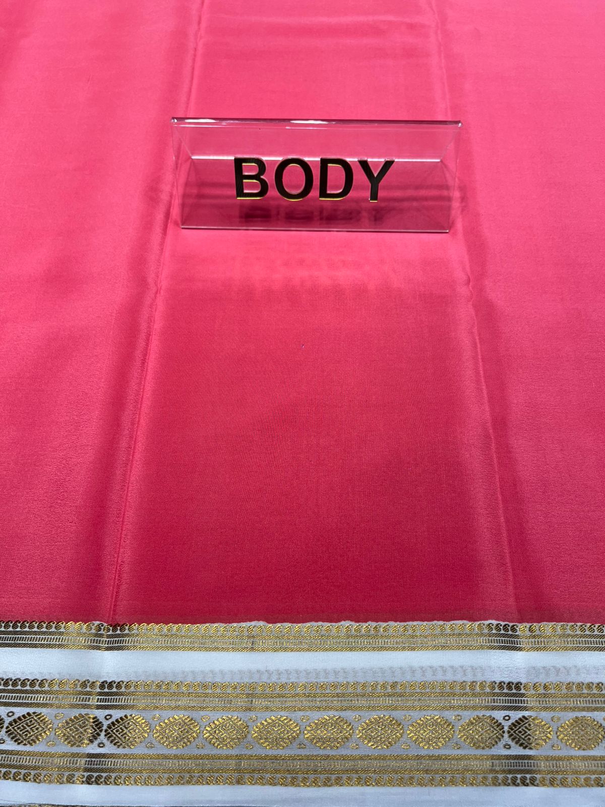 Pure Mysore Silk Saree.