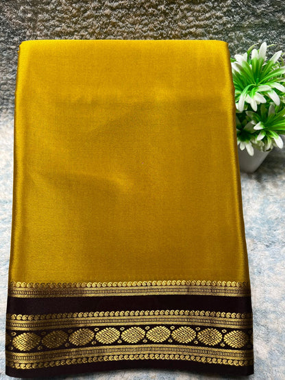 Pure Mysore Silk Saree.