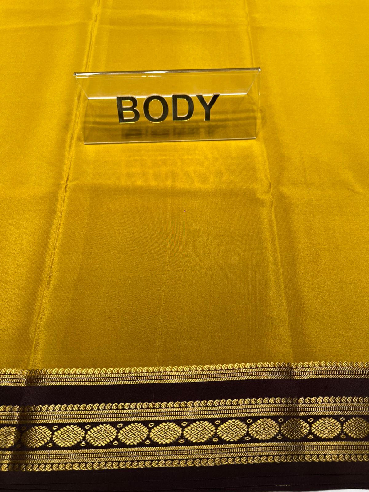 Pure Mysore Silk Saree.