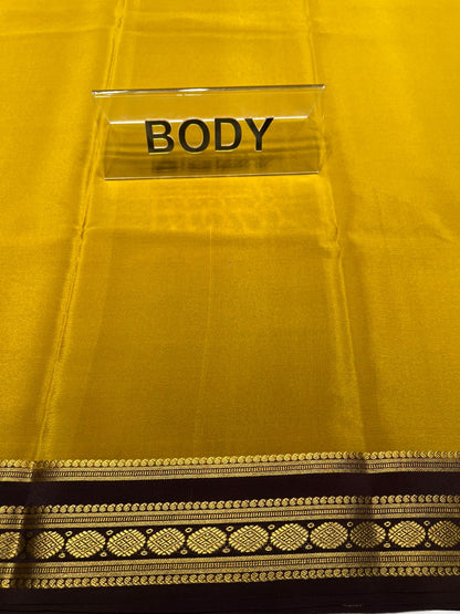 Pure Mysore Silk Saree.