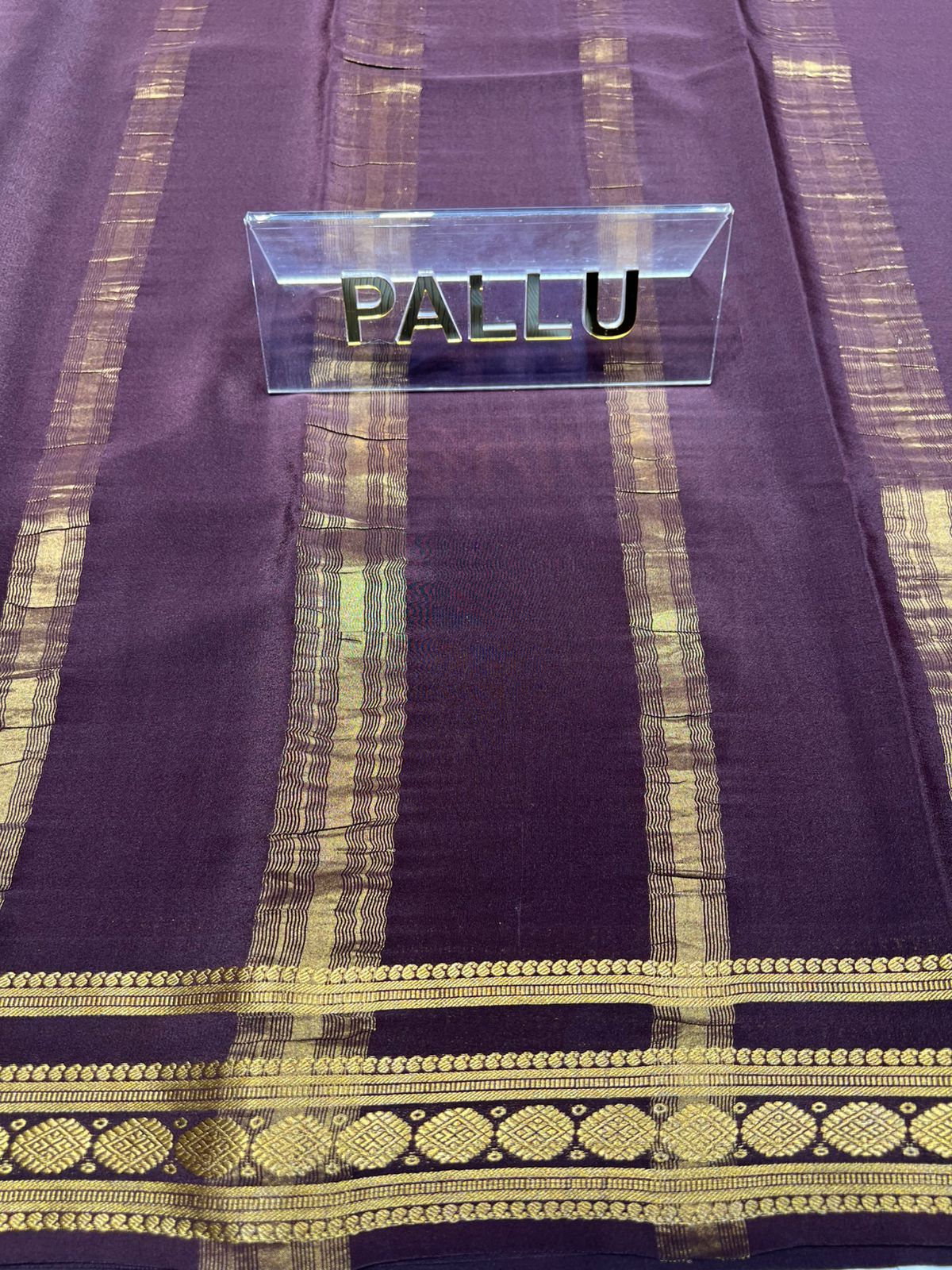 Pure Mysore Silk Saree.