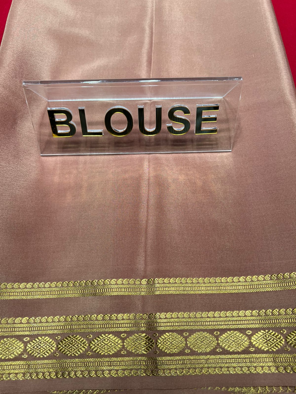 Pure Mysore Silk Saree.
