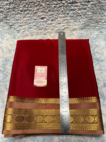 Pure Mysore Silk Saree.