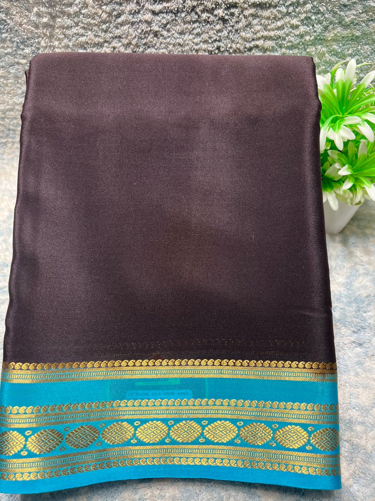 Pure Mysore Silk Saree.
