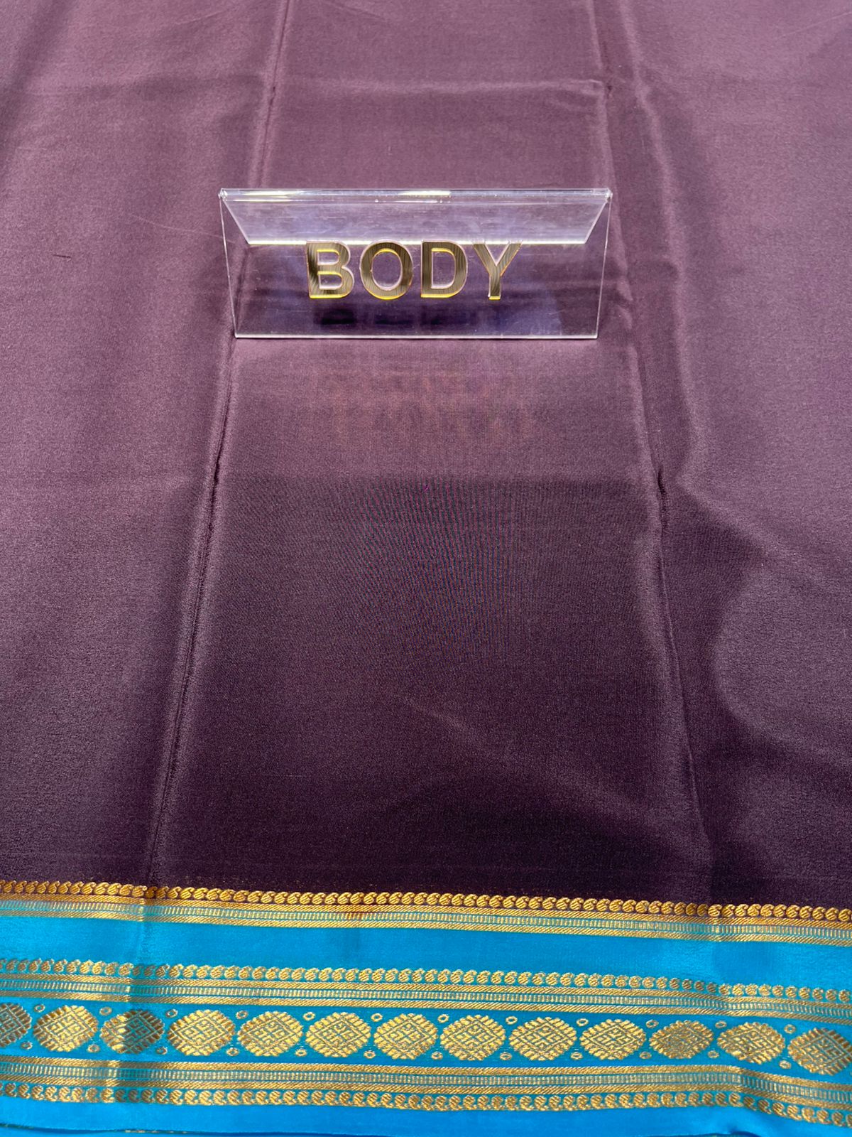 Pure Mysore Silk Saree.