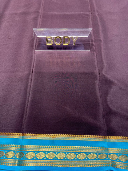 Pure Mysore Silk Saree.