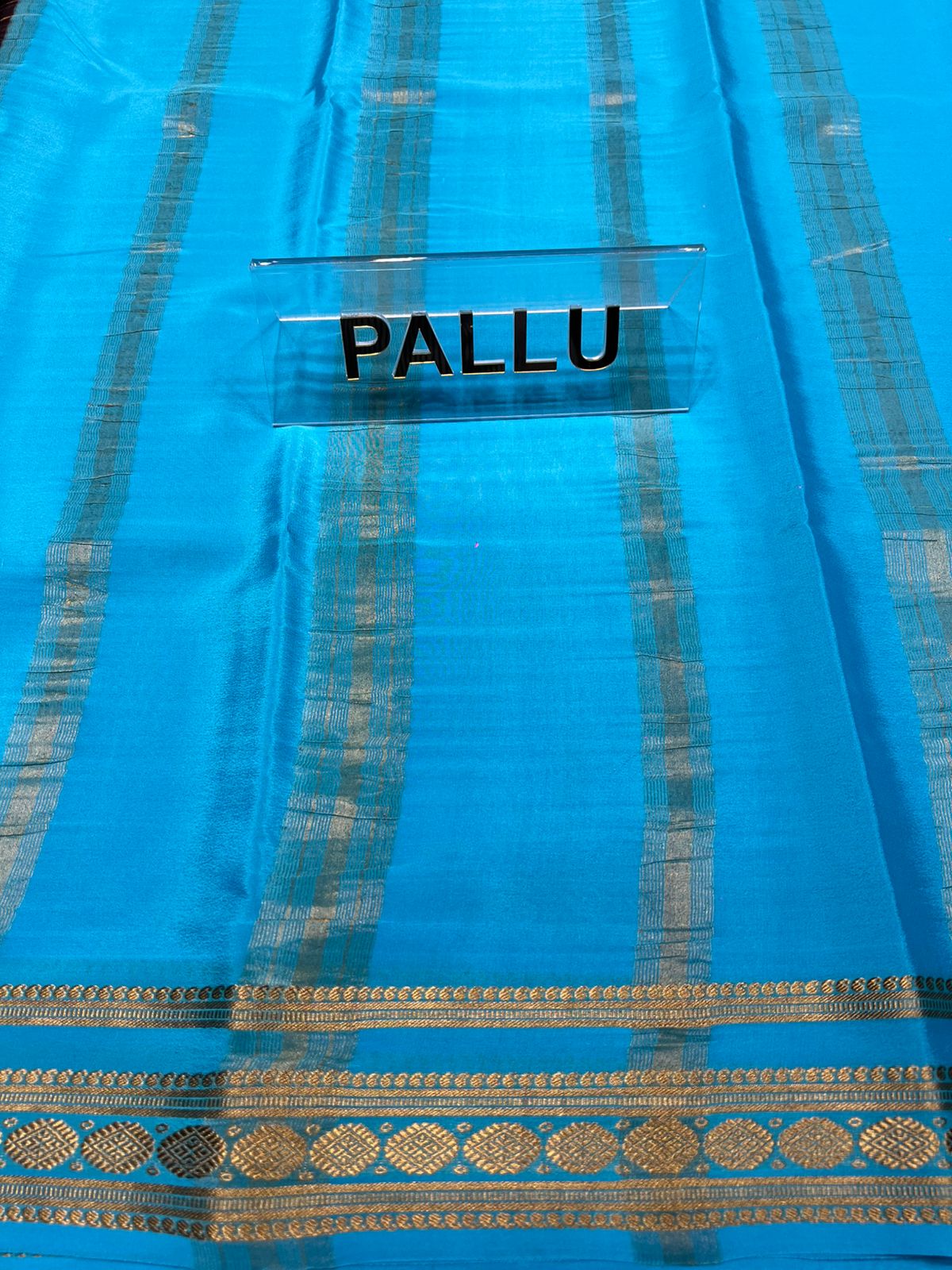 Pure Mysore Silk Saree.
