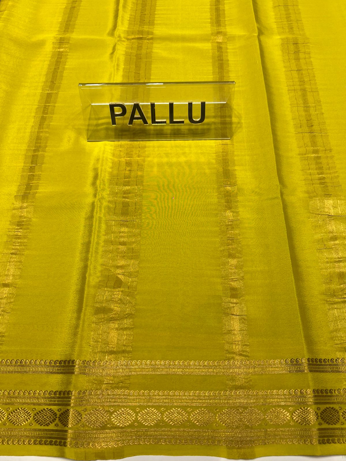 Pure Mysore Silk Saree.