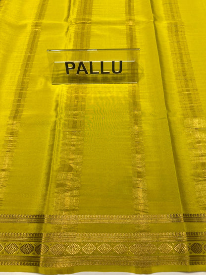 Pure Mysore Silk Saree.