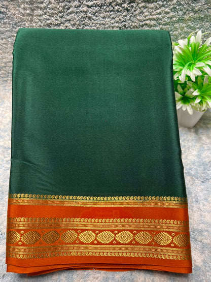 Pure Mysore Silk Saree.