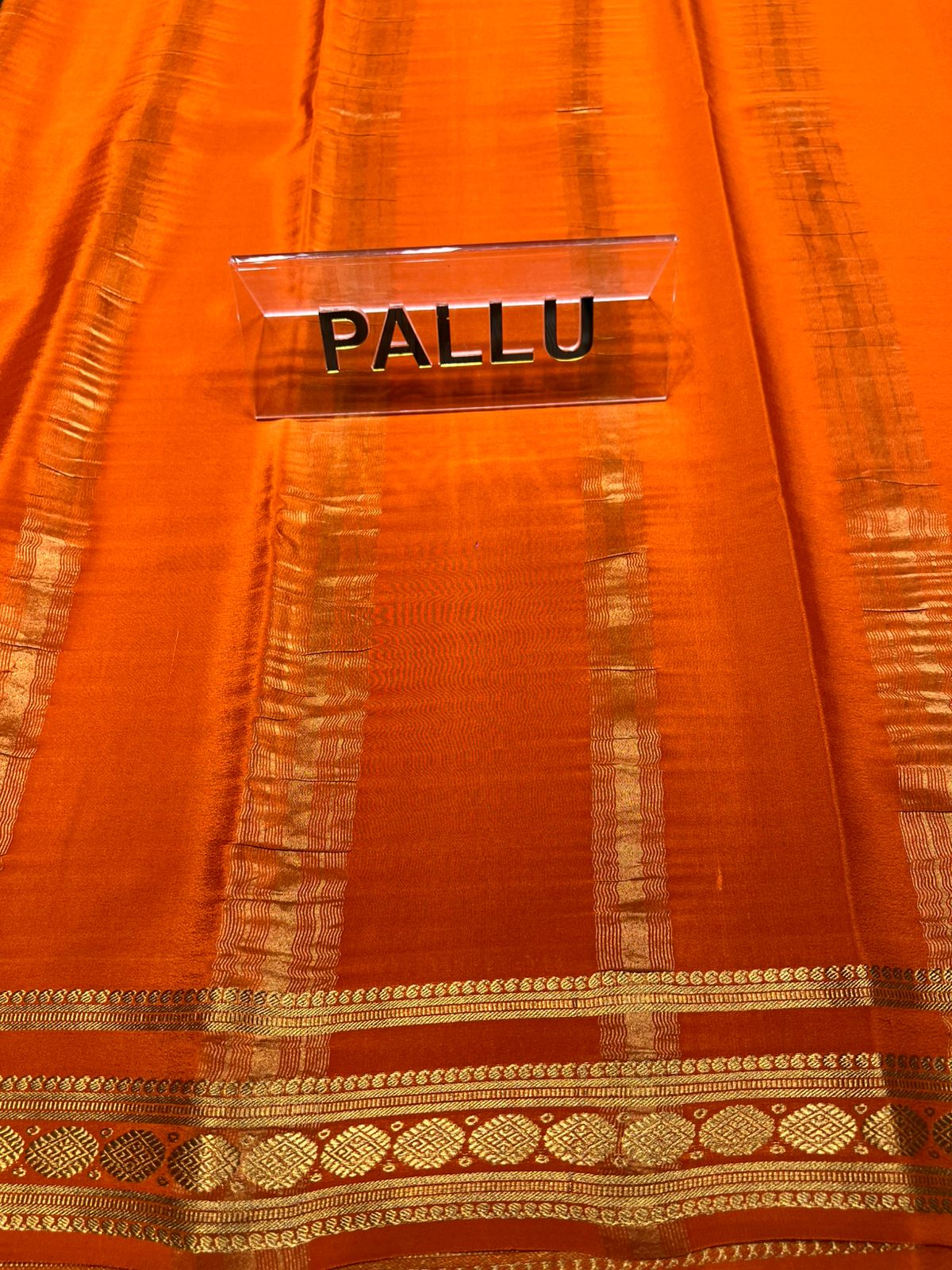 Pure Mysore Silk Saree.