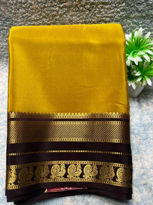 Pure Mysore Silk Saree.