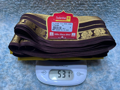 Pure Mysore Silk Saree.