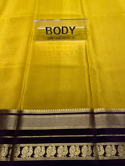 Pure Mysore Silk Saree.