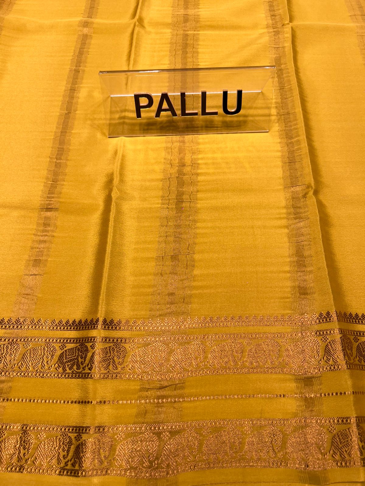 Pure Mysore Silk Saree.