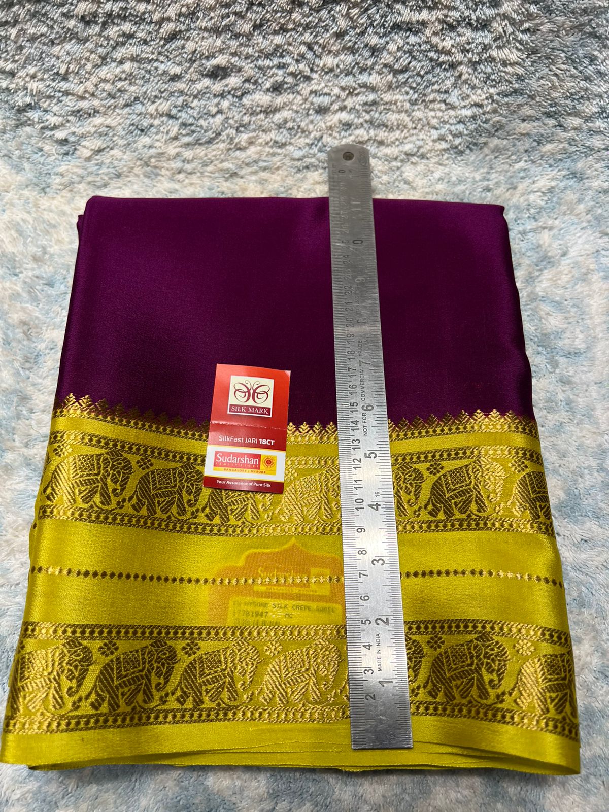 Pure Mysore Silk Saree.
