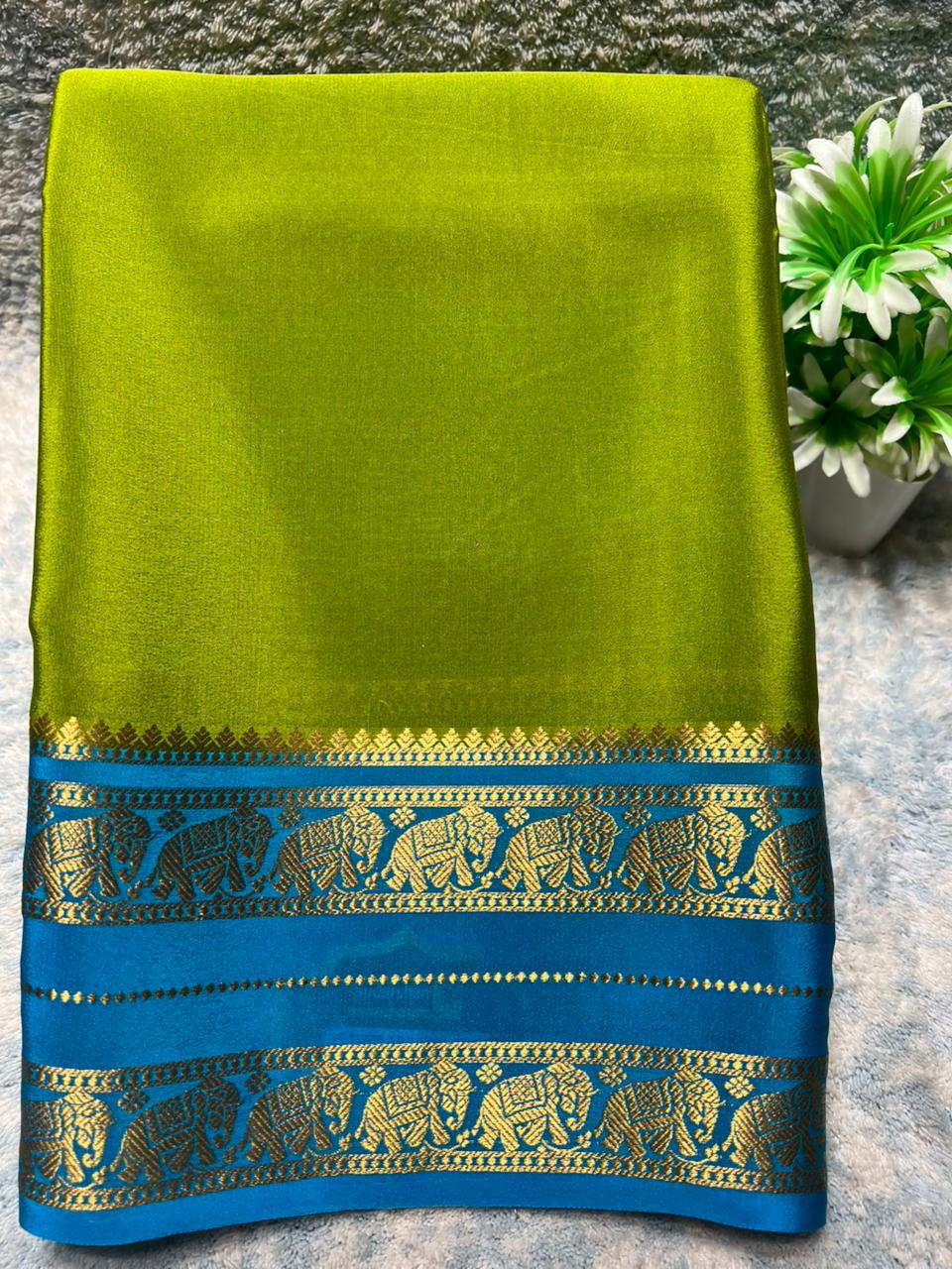 Pure Mysore Silk Saree.