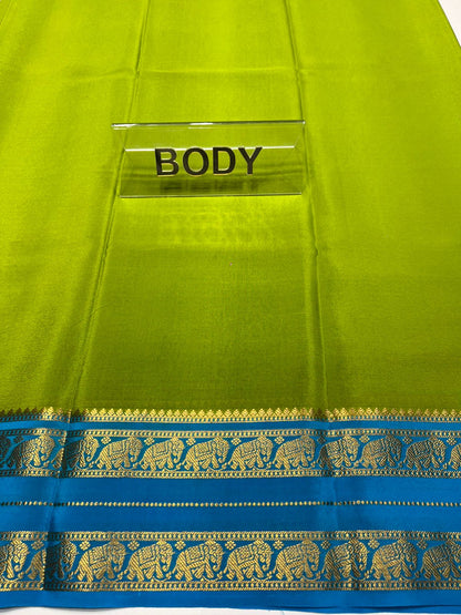 Pure Mysore Silk Saree.