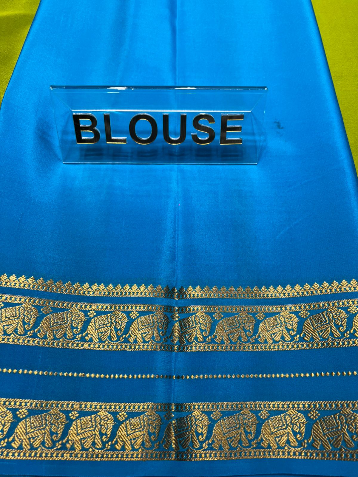 Pure Mysore Silk Saree.