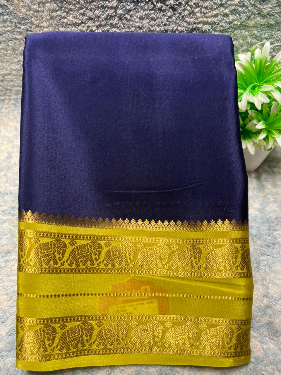 Pure Mysore Silk Saree.
