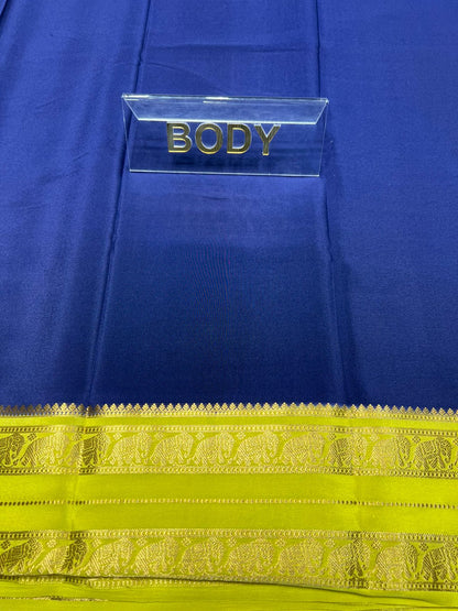 Pure Mysore Silk Saree.