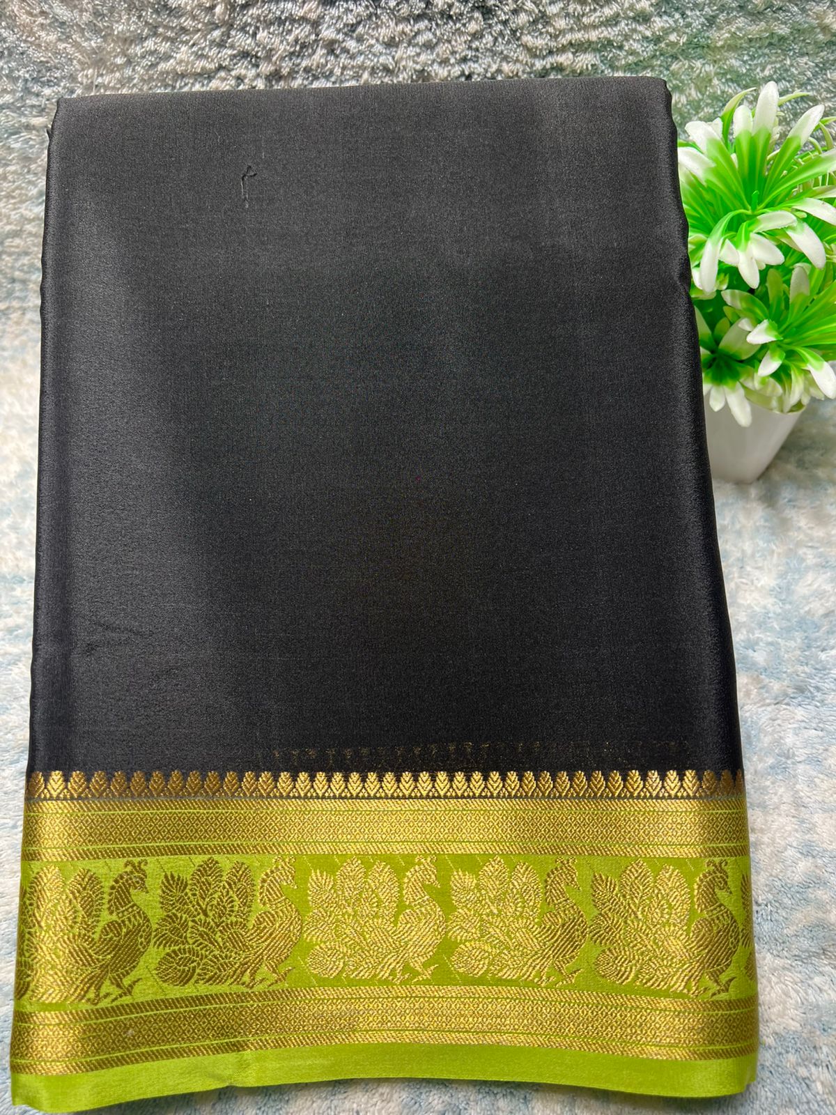Pure Mysore Silk Saree.