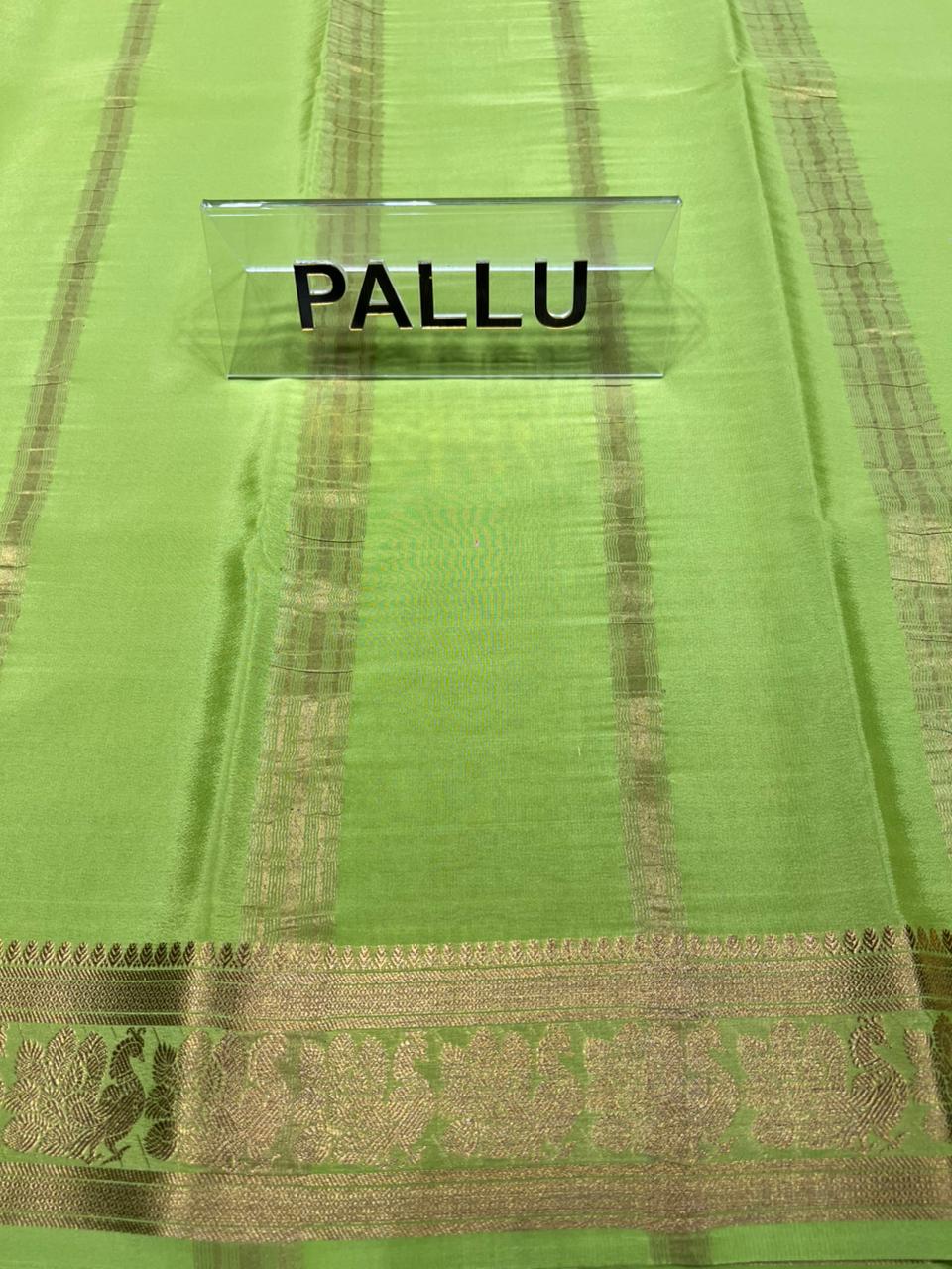 Pure Mysore Silk Saree.