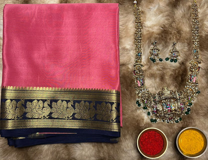 Pure Mysore Silk Saree.