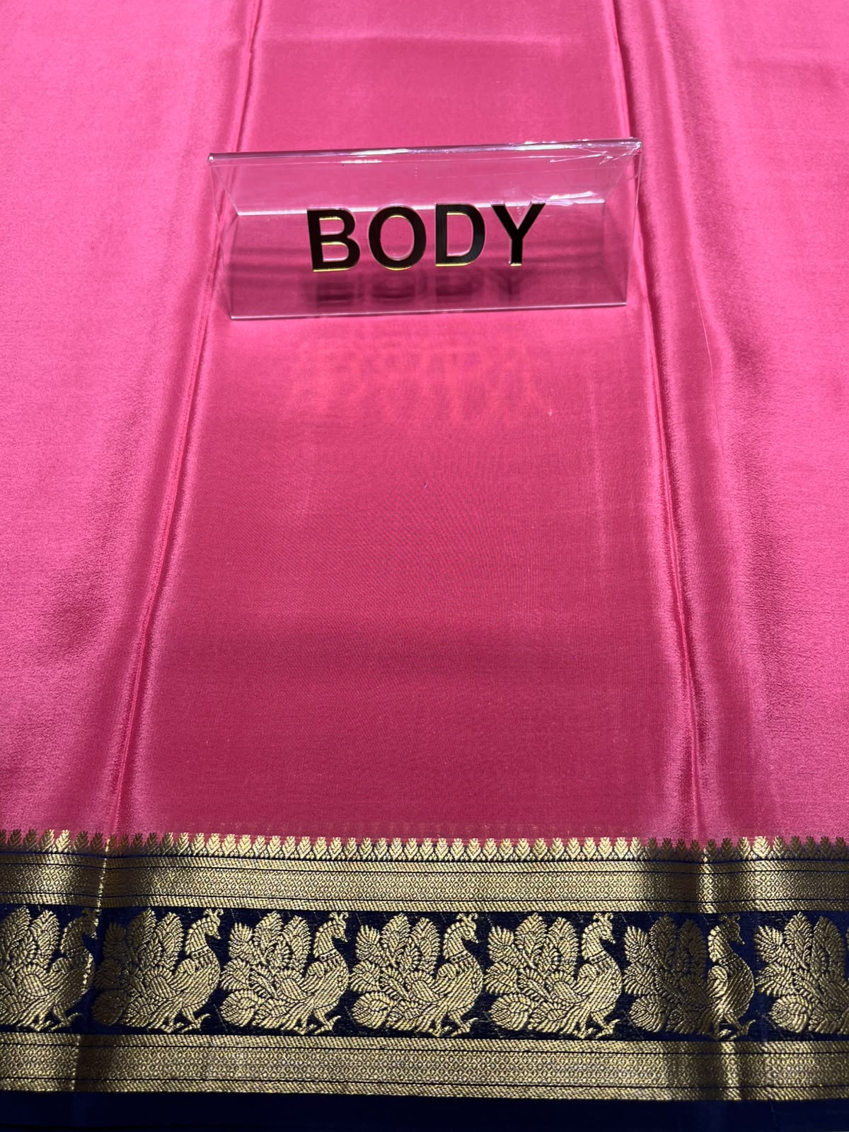 Pure Mysore Silk Saree.