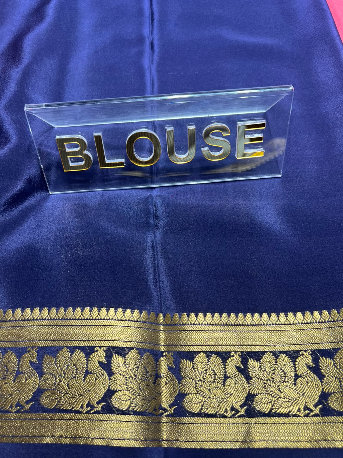 Pure Mysore Silk Saree.