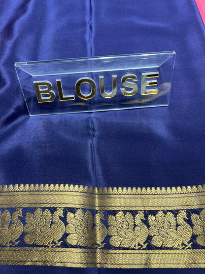 Pure Mysore Silk Saree.