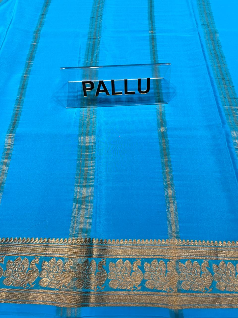 Pure Mysore Silk Saree.