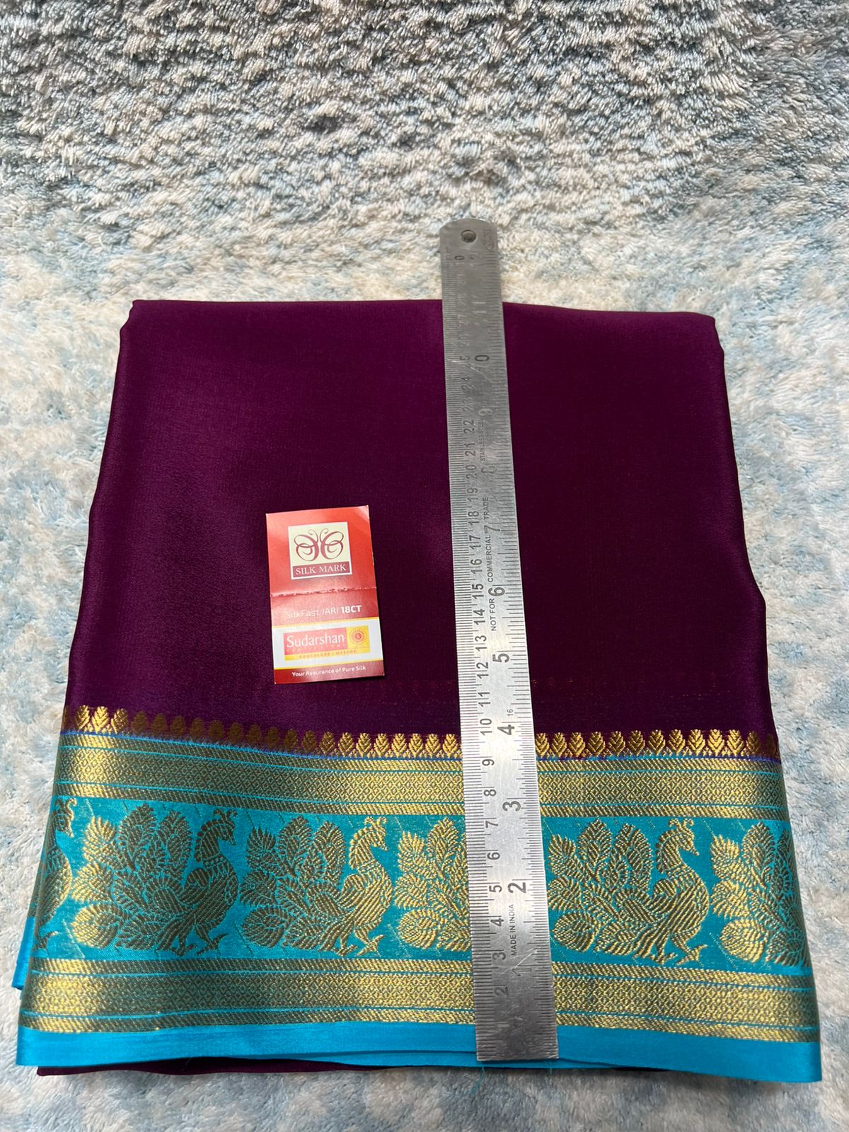 Pure Mysore Silk Saree.