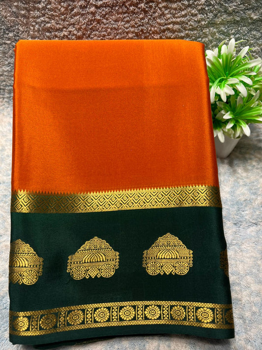 Pure Mysore Silk Saree.