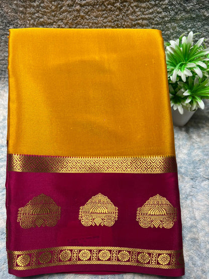 Pure Mysore Silk Saree.