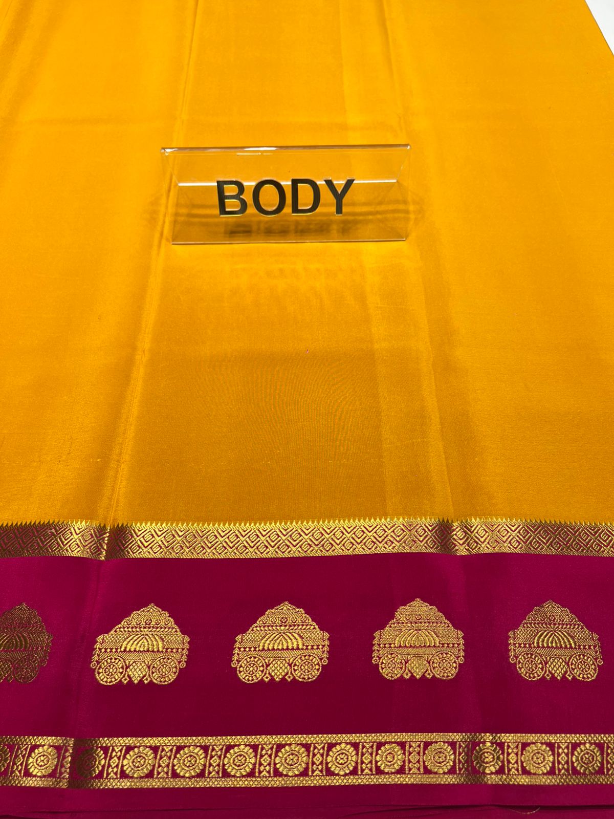 Pure Mysore Silk Saree.