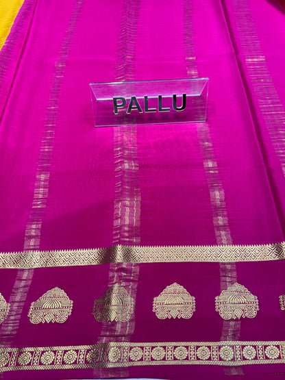 Pure Mysore Silk Saree.