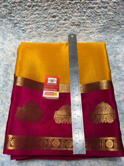 Pure Mysore Silk Saree.