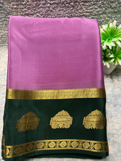 Pure Mysore Silk Saree.