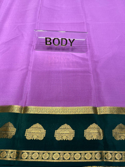 Pure Mysore Silk Saree.
