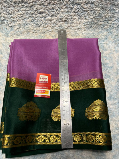 Pure Mysore Silk Saree.